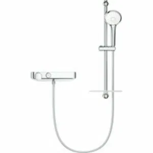 Термостат для душа GROHE Grohtherm SmartControl с душевым гарнитуром, хром (34720000) Термостат для душа GROHE Grohtherm SmartControl с душевым гарнитуром, хром (34720000)