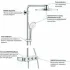 Душевая система GROHE Euphoria SmartControl System 310 Duo с термостатом для душа, хром (26507000) Душевая система GROHE Euphoria SmartControl System 310 Duo с термостатом для душа, хром (26507000)