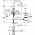 Смеситель для раковины GROHE Costa L, хром (21375001) Смеситель для раковины GROHE Costa L, хром (21375001)