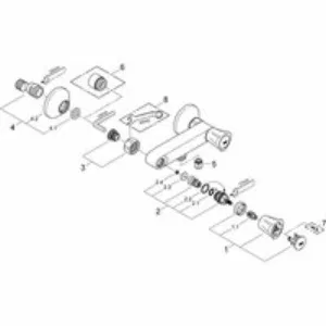 Смеситель для душа GROHE Costa L, хром (26330001) Смеситель для душа GROHE Costa L, хром (26330001)
