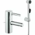 Смеситель для раковины GROHE Essence с донным клапаном и гигиеническим душем, S-size, хром (32535000) Смеситель для раковины GROHE Essence с донным клапаном и гигиеническим душем, S-size, хром (32535000)