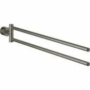 Держатель для полотенца GROHE Atrio двойной, темный графит матовый (40308AL3)