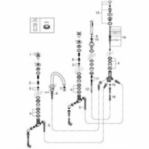 Смеситель для ванны GROHE Atrio двухвентильный, на 5 отверстий, на край ванны, хром (19923003) Смеситель для ванны GROHE Atrio двухвентильный, на 5 отверстий, на край ванны, хром (19923003)