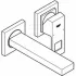 Внешняя часть смесителя для раковины GROHE Eurocube на 2 отверстия, S-Size, хром (19895000) Внешняя часть смесителя для раковины GROHE Eurocube на 2 отверстия, S-Size, хром (19895000)