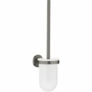 Туалетный ёршик GROHE Essentials с держателем, тёмный графит матовый (40374AL1)