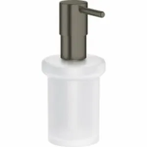 Дозатор жидкого мыла GROHE Essentials, тёмный графит матовый (40394AL1) Дозатор жидкого мыла GROHE Essentials, тёмный графит матовый (40394AL1)