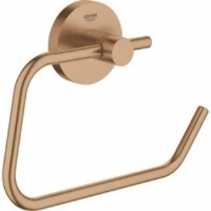 Держатель для туалетной бумаги без крышки GROHE Essentials, тёплый закат матовый (40689DL1) Держатель для туалетной бумаги без крышки GROHE Essentials, тёплый закат матовый (40689DL1)