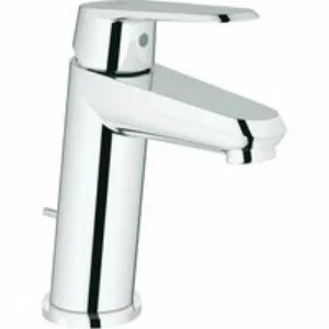 Смеситель для раковины GROHE Eurodisc Cosmopolitan с донным клапаном, S-size, хром (23049002) Смеситель для раковины GROHE Eurodisc Cosmopolitan с донным клапаном, S-size, хром (23049002)