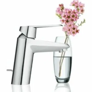 Смеситель для раковины GROHE Eurodisc Cosmopolitan с донным клапаном, S-size, хром (2338420E) Смеситель для раковины GROHE Eurodisc Cosmopolitan с донным клапаном, S-size, хром (2338420E)