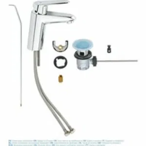 Смеситель для раковины GROHE Eurodisc Cosmopolitan, S-Size, хром (33190002) Смеситель для раковины GROHE Eurodisc Cosmopolitan, S-Size, хром (33190002)