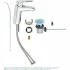 Смеситель для раковины GROHE Eurodisc Cosmopolitan, S-Size, хром (33190002) Смеситель для раковины GROHE Eurodisc Cosmopolitan, S-Size, хром (33190002)