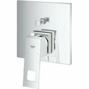 Внешняя часть смесителя для ванны GROHE Eurocube с переключателем на 2 положения, хром (24062000) Внешняя часть смесителя для ванны GROHE Eurocube с переключателем на 2 положения, хром (24062000)