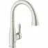 Смеситель для кухни GROHE Parkfield с вытяжным изливом, суперсталь (30215DC1) Смеситель для кухни GROHE Parkfield с вытяжным изливом, суперсталь (30215DC1)