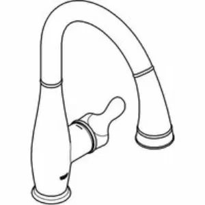 Смеситель для кухни GROHE Parkfield с вытяжным изливом, суперсталь (30215DC1) Смеситель для кухни GROHE Parkfield с вытяжным изливом, суперсталь (30215DC1)
