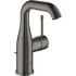 Смеситель для раковины GROHE Essence с донным клапаном, темный графит глянец (23462A01) Смеситель для раковины GROHE Essence с донным клапаном, темный графит глянец (23462A01)