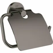 Держатель для туалетной бумаги GROHE Essentials, тёмный графит глянец (40367A01)