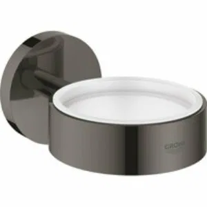 Держатель GROHE Essentials, тёмный графит глянец (40369A01) Держатель GROHE Essentials, тёмный графит глянец (40369A01)