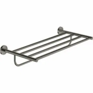 Полочка для полотенец GROHE Essentials 550 мм, тёмный графит глянец (40800A01) Полочка для полотенец GROHE Essentials 550 мм, тёмный графит глянец (40800A01)