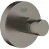 Крючок для халата GROHE Essentials, тёмный графит матовый (40364AL1) Крючок для халата GROHE Essentials, тёмный графит матовый (40364AL1)