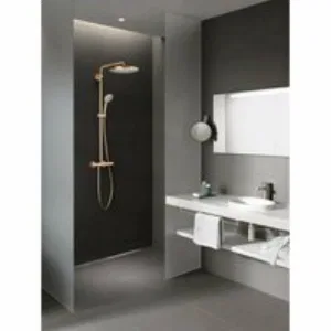 Душевая система GROHE Euphoria System 310 с термостатом для душа, теплый закат глянец (26075DA0) Душевая система GROHE Euphoria System 310 с термостатом для душа, теплый закат глянец (26075DA0)