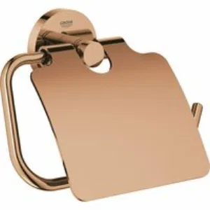 Держатель для туалетной бумаги с крышкой GROHE Essentials, теплый закат глянец (40367DA1) Держатель для туалетной бумаги с крышкой GROHE Essentials, теплый закат глянец (40367DA1)