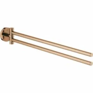 Держатель для полотенца GROHE Essentials двойной, поворотный, тёплый закат глянец (40371DA1) Держатель для полотенца GROHE Essentials двойной, поворотный, тёплый закат глянец (40371DA1)