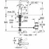 Смеситель для раковины GROHE Essence с донным клапаном, L-Size, теплый закат матовый (32628DL1) Смеситель для раковины GROHE Essence с донным клапаном, L-Size, теплый закат матовый (32628DL1)