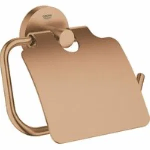 Держатель для туалетной бумаги с крышкой GROHE Essentials, теплый закат матовый (40367DL1) Держатель для туалетной бумаги с крышкой GROHE Essentials, теплый закат матовый (40367DL1)