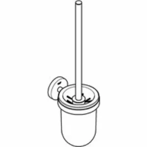 Туалетный ёршик GROHE Essentials с держателем, холодный рассвет матовый, (40374GN1) Туалетный ёршик GROHE Essentials с держателем, холодный рассвет матовый, (40374GN1)