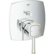 Внешняя часть смесителя для ванны GROHE Grandera, хром/золото (24068IG0)