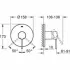 Внешняя часть смесителя для душа GROHE Essence, темный графит матовый (24057AL1) Внешняя часть смесителя для душа GROHE Essence, темный графит матовый (24057AL1)
