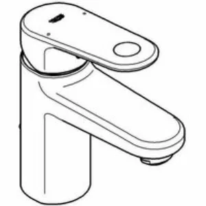 Смеситель для раковины GROHE Europlus с цепочкой, хром (32617002) Смеситель для раковины GROHE Europlus с цепочкой, хром (32617002)