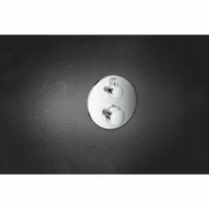 Внешняя часть термостата для душа GROHE Grohtherm на 2 потребителя, круглая, хром (24076000) Внешняя часть термостата для душа GROHE Grohtherm на 2 потребителя, круглая, хром (24076000)