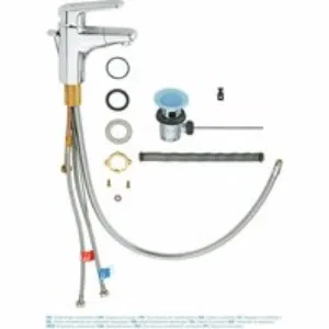 Смеситель для раковины GROHE Europlus, S-size, хром (33155002) Смеситель для раковины GROHE Europlus, S-size, хром (33155002)