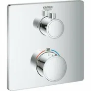 Внешняя часть термостата для душа GROHE Grohtherm, хром (24078000)