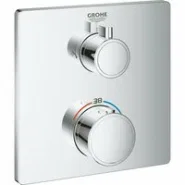 Внешняя часть термостата для душа GROHE Grohtherm на 2 потребителя, хром (24079000)