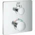 Внешняя часть термостата для душа GROHE Grohtherm на 2 потребителя, хром (24079000) Внешняя часть термостата для душа GROHE Grohtherm на 2 потребителя, хром (24079000)