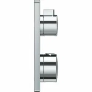 Внешняя часть термостата для душа GROHE Grohtherm на 2 потребителя, хром (24079000) Внешняя часть термостата для душа GROHE Grohtherm на 2 потребителя, хром (24079000)