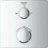 Внешняя часть термостата для ванны GROHE Grohtherm на 2 потребителя, хром (24080000) Внешняя часть термостата для ванны GROHE Grohtherm на 2 потребителя, хром (24080000)
