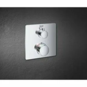 Внешняя часть термостата для ванны GROHE Grohtherm на 2 потребителя, хром (24080000) Внешняя часть термостата для ванны GROHE Grohtherm на 2 потребителя, хром (24080000)
