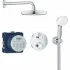 Душевая система GROHE Grohtherm с термостатом для душа, хром (34727000) Душевая система GROHE Grohtherm с термостатом для душа, хром (34727000)