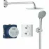 Душевая система GROHE Grohtherm с термостатом для душа, хром (34734000) Душевая система GROHE Grohtherm с термостатом для душа, хром (34734000)