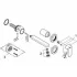 Внешняя часть смесителя для раковины GROHE Eurosmart Cosmopolitan на 2 отверстия, S-Size, хром (19381000) Внешняя часть смесителя для раковины GROHE Eurosmart Cosmopolitan на 2 отверстия, S-Size, хром (19381000)