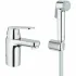 Смеситель для раковины GROHE Eurosmart Cosmopolitan с гигиеническим душем, S-size, хром (23125000) Смеситель для раковины GROHE Eurosmart Cosmopolitan с гигиеническим душем, S-size, хром (23125000)