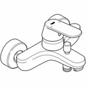 Смеситель для ванны GROHE Eurosmart Cosmopolitan, хром (32831000) Смеситель для ванны GROHE Eurosmart Cosmopolitan, хром (32831000)