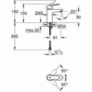 Готовый комплект для ванной комнаты GROHE BauEdge, хром (NB0047) Готовый комплект для ванной комнаты GROHE BauEdge, хром (NB0047)