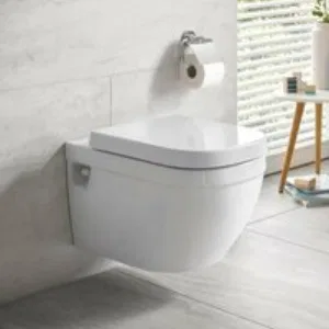 Унитаз GROHE Euro Ceramic подвесной, альпин-белый (39538000) Унитаз GROHE Euro Ceramic подвесной, альпин-белый (39538000)