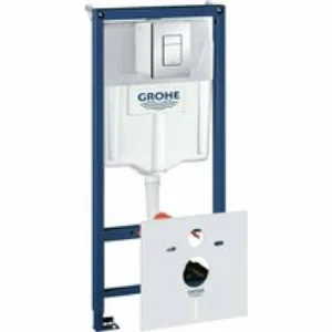 Комплект инсталляции для унитаза GROHE Rapid SL 4 в 1 с панелью смыва Skate Cosmopolitan, хром (38775001-B) Комплект инсталляции для унитаза GROHE Rapid SL 4 в 1 с панелью смыва Skate Cosmopolitan, хром (38775001-B)