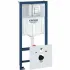 Комплект инсталляции для унитаза GROHE Rapid SL 4 в 1 с панелью смыва Skate Cosmopolitan, хром (38775001-B) Комплект инсталляции для унитаза GROHE Rapid SL 4 в 1 с панелью смыва Skate Cosmopolitan, хром (38775001-B)