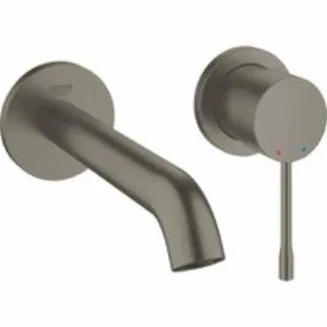 Внешняя часть смесителя для раковины GROHE Essence на 2 отверстия, M-Size, темный графит матовый (19408AL1) Внешняя часть смесителя для раковины GROHE Essence на 2 отверстия, M-Size, темный графит матовый (19408AL1)
